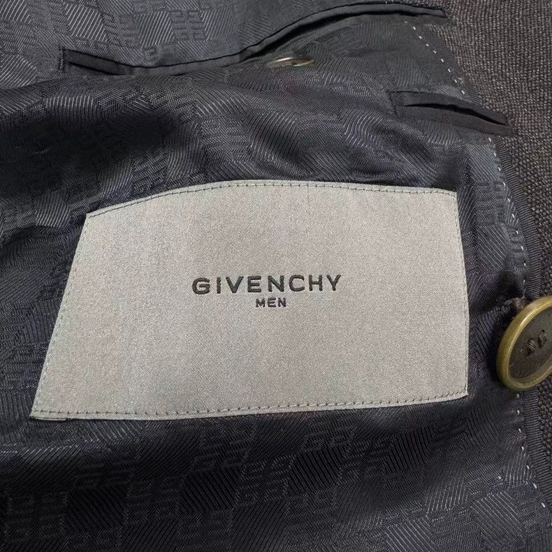 Givenchy Givenchy Size48 Double-breasted Wool Overcoat Size US M / EU 48-50 / 2 - 4 Thumbnail