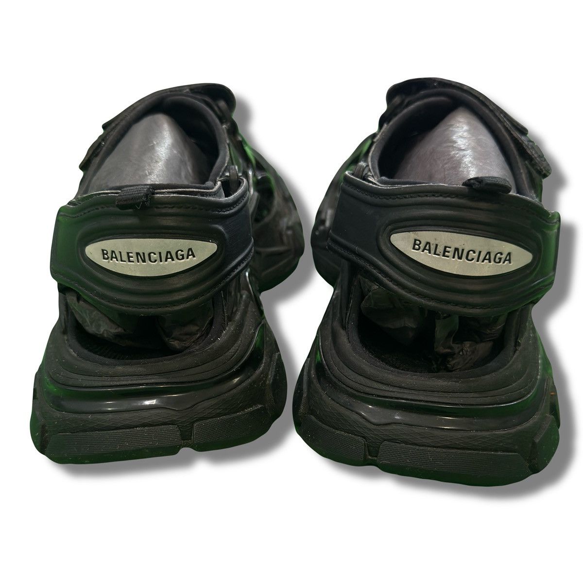Balenciaga Balenciaga Black Strap Sandals Size US 7 / EU 40 - 6 Thumbnail