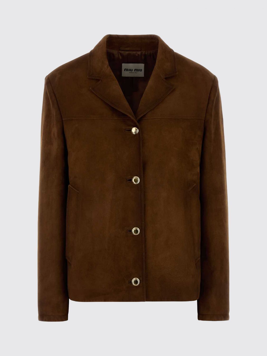 Miu Miu Miu Miu Jacket Woman Brown Size S / US 4 / IT 40 - 1 Preview