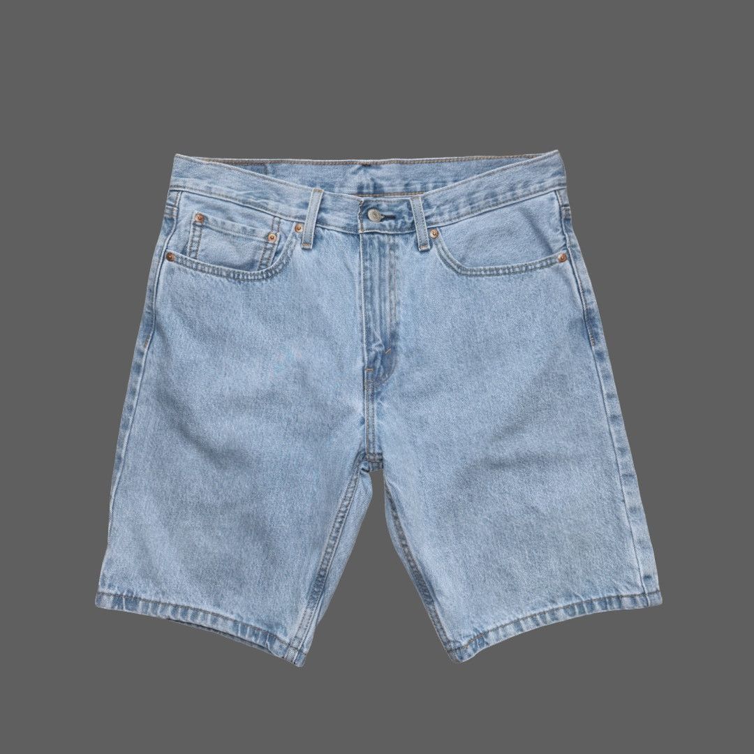 Levi's Levi's 405 Standard Light Wash Denim Shorts 34 GUC Size US 34 / EU 50 - 2 Thumbnail