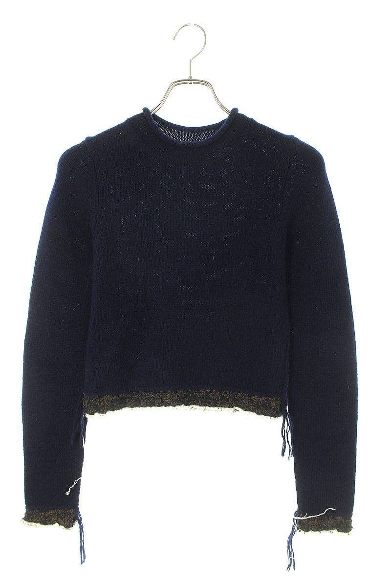 Acne Studios Distressed Chunky Knit Sweater Size XS / US 0-2 / IT 36-38 - 1 Thumbnail