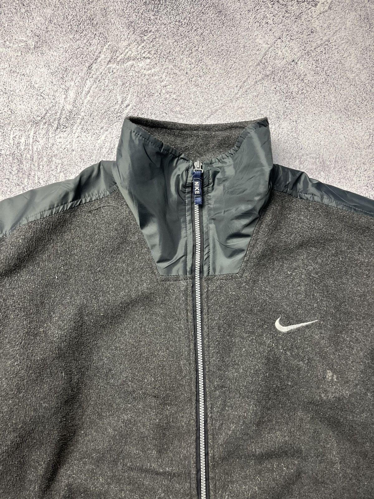 Nike Vintage Nike Zoom Fleece Jacket Baggy styles 90's Y2K Size US XXL / EU 58 / 5 - 6 Thumbnail