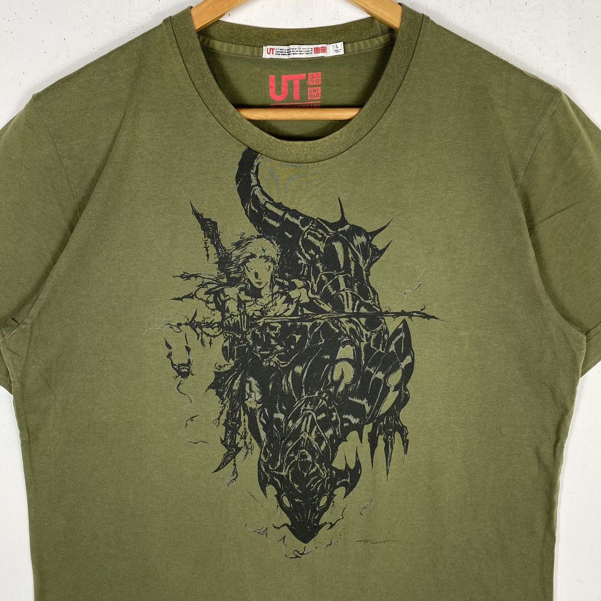 Japanese Brand × Vintage Final Fantasy By YOSHITAKA AMANO Winning Awards Faded Tee Size US L / EU 52-54 / 3 - 3 Thumbnail