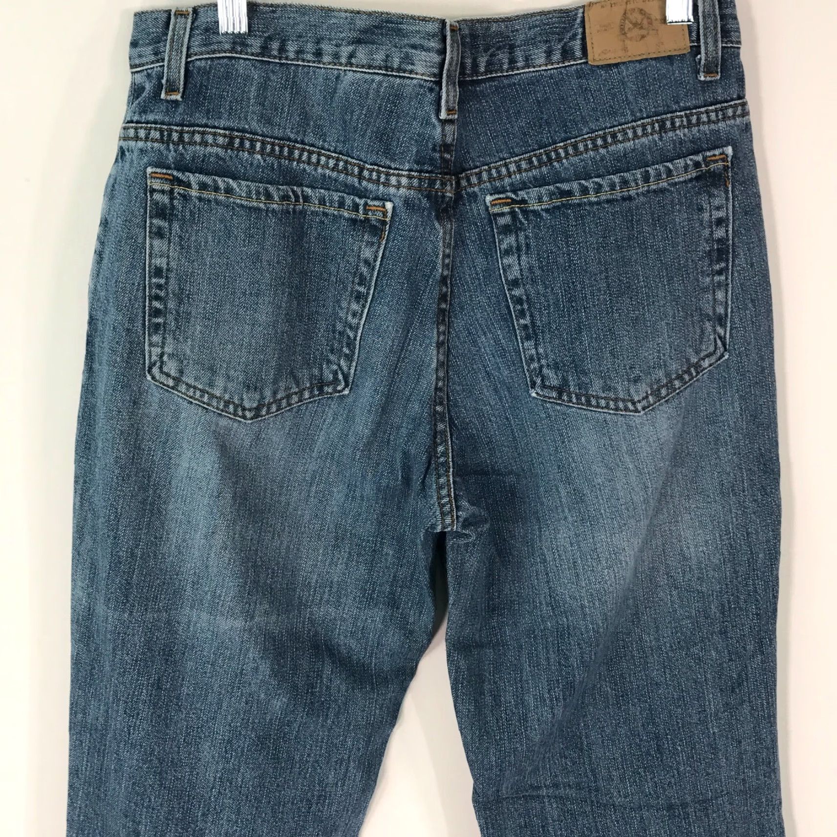 Eddie Bauer Eddie Bauer Jeans - Bootcut - Denim - Size 6 - Mid Rise - 32in Inseam - Blue - 100% Cotton - Regular Fit Women Size 28" / US 6 / IT 42 - 4 Thumbnail