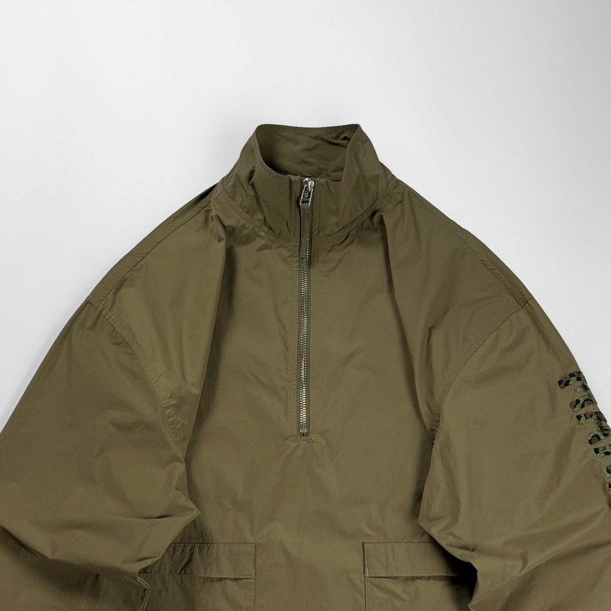 Maharishi Maharishi Logo Nylon Anorak Jacket Size US M / EU 48-50 / 2 - 2 Thumbnail