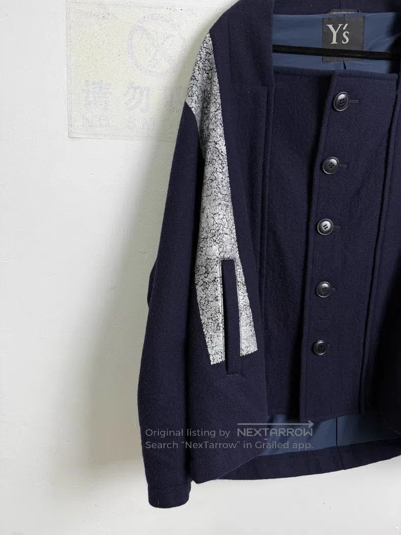 Yohji Yamamoto YOHJI YAMAMOTO Painted cloak jacket Size US M / EU 48-50 / 2 - 3 Thumbnail
