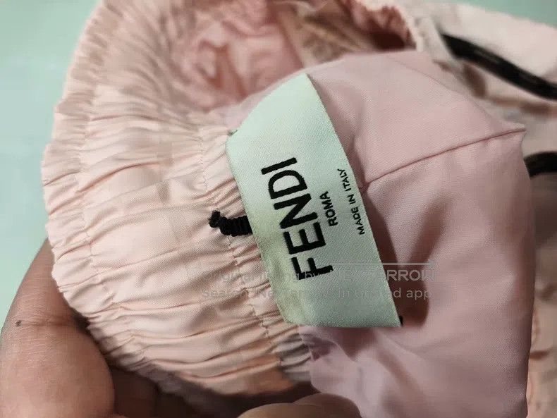 Fendi Fendi size XS Pink Full Print Tie-Waist Straight Leg Casual Size 42" / US 20 - 3 Thumbnail