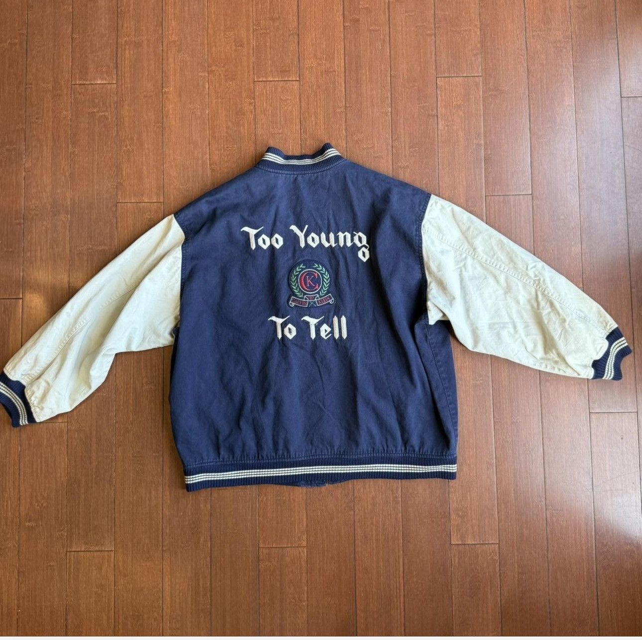Calvin Klein Vintage 80s Calvin Klein Varsity Jacket Size US S / EU 44-46 / 1 - 3 Thumbnail