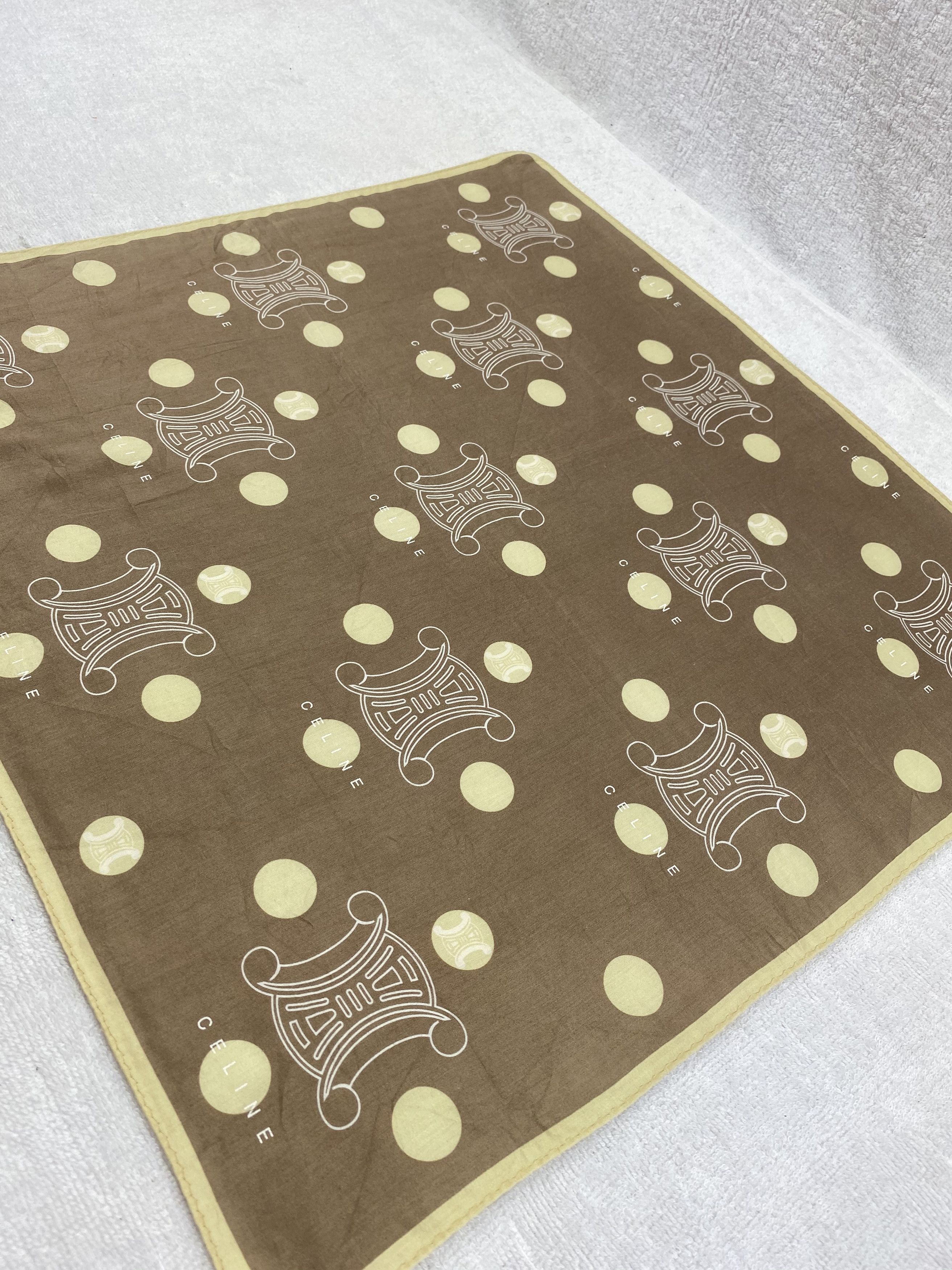Celine Celine Luxury Bandana / Handkerchief / Neckerchief Size ONE SIZE - 4 Thumbnail