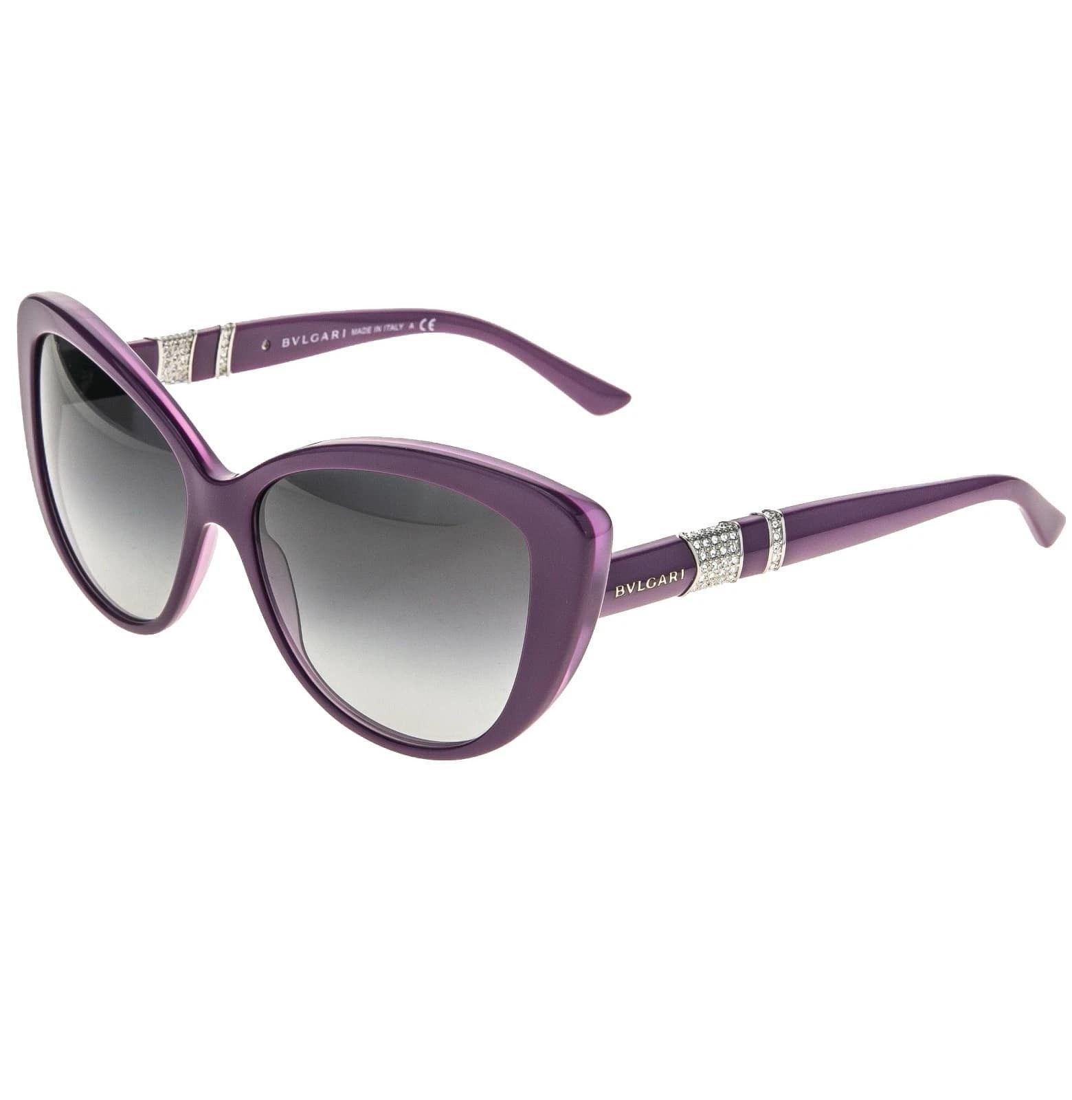 Bvlgari BVLGARI BV8151B 8151 MUSA Cat Eye Purple Crystal Sunglasses Size ONE SIZE - 8 Thumbnail