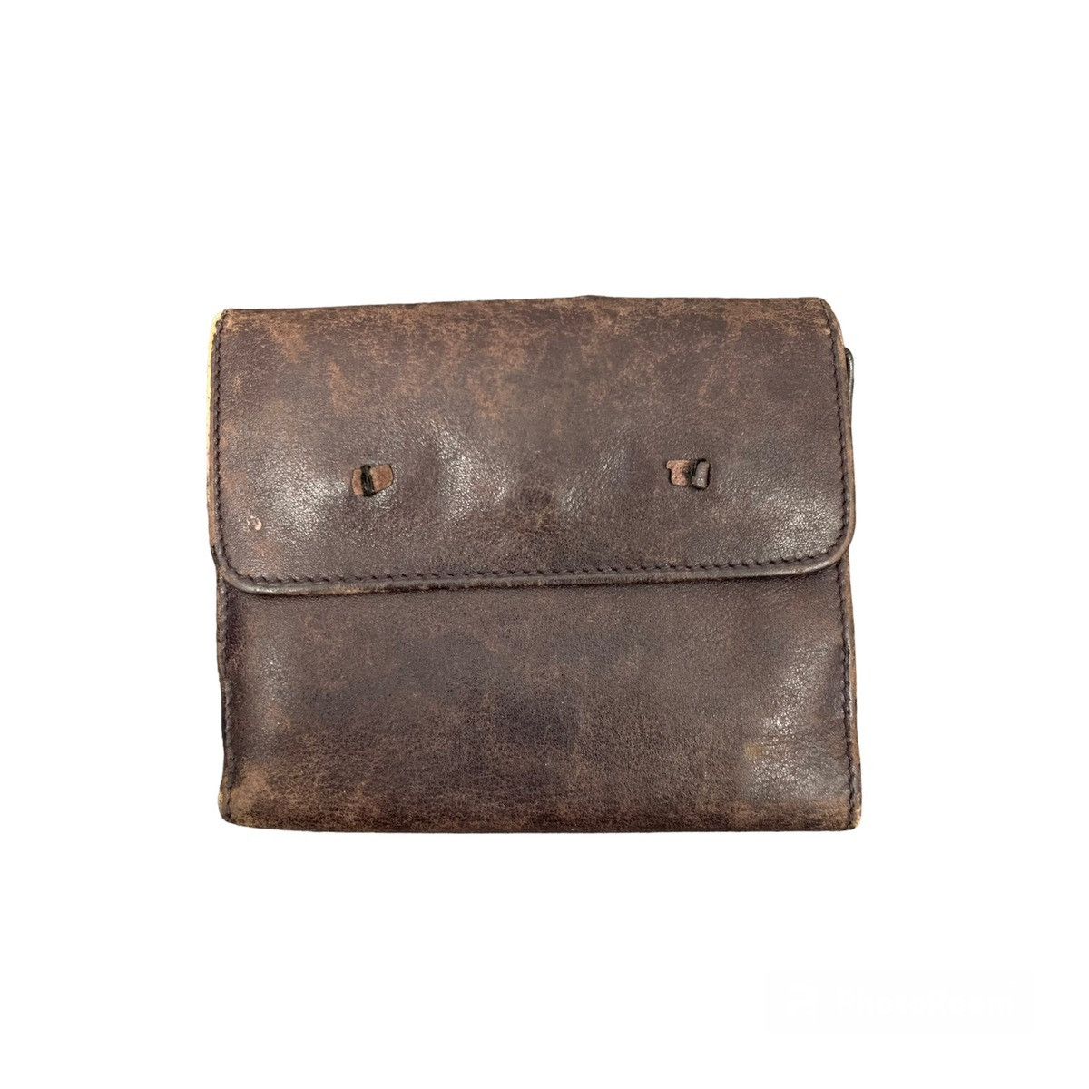 Gucci Thrashed Gucci Leather Wallet Size ONE SIZE - 2 Thumbnail