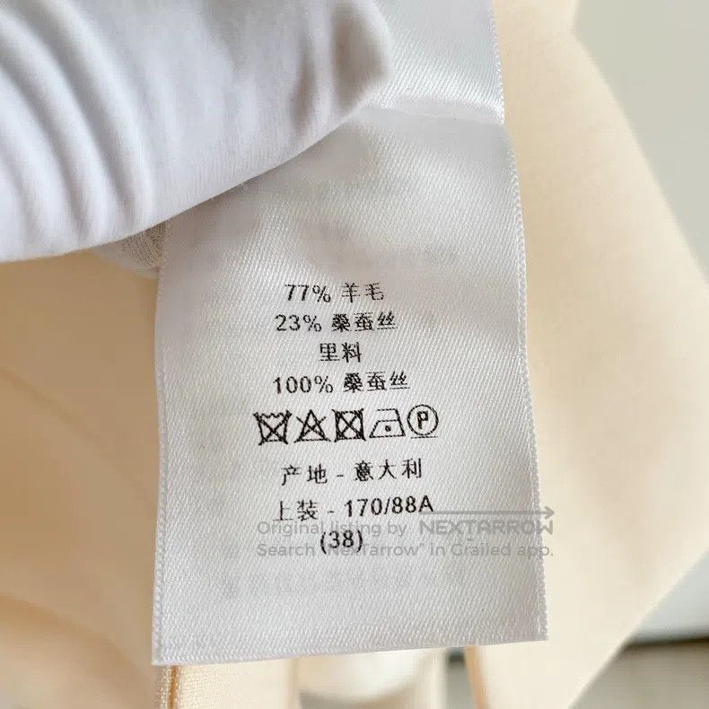 Dior Dior White suit jacket Size XS / US 0-2 / IT 36-38 - 8 Thumbnail