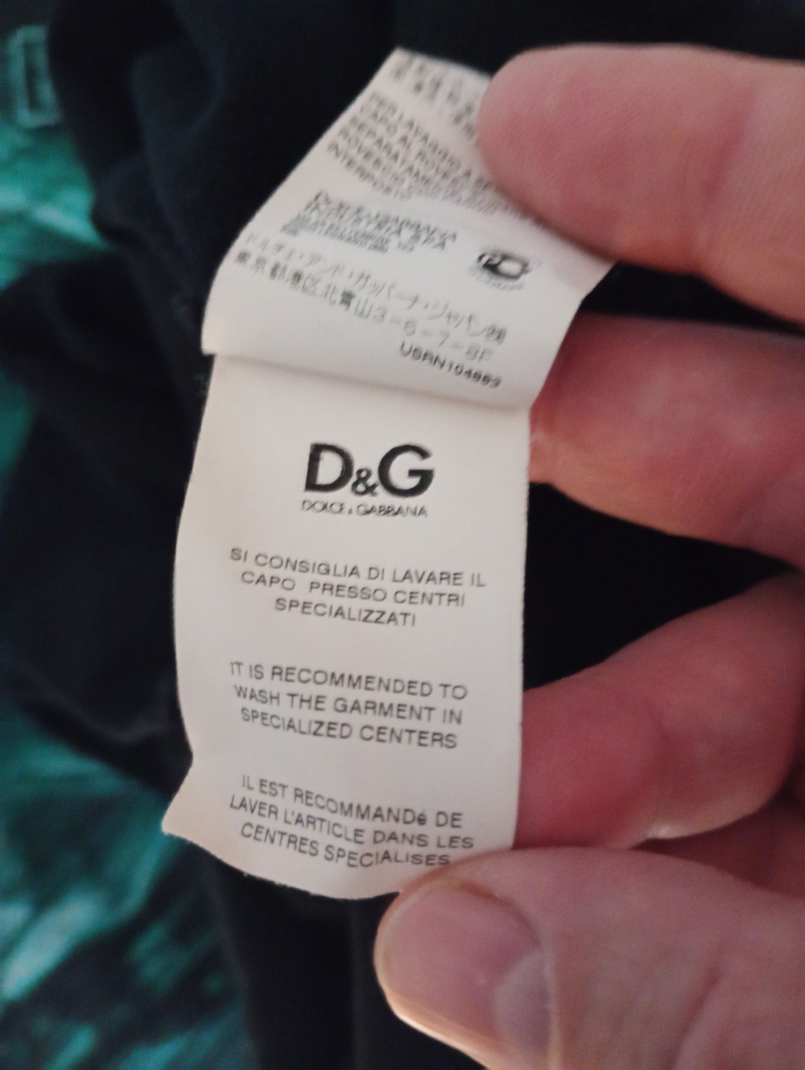 Designer × Dolce & Gabbana Dolce & Gabbana Polo Shirt Vintage 90's Size US XL / EU 56 / 4 - 17 Thumbnail