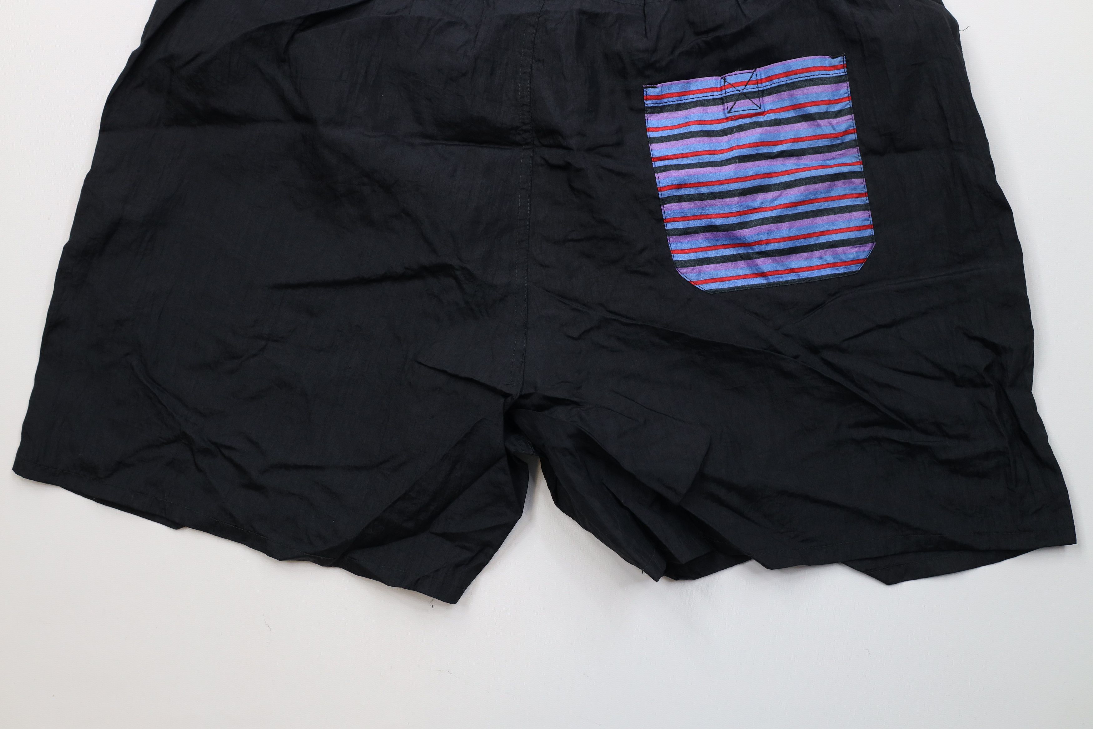 Vintage Vintage 90s Streetwear Lined Above Knee Shorts Swim Trunks Size US 36 / EU 52 - 12 Thumbnail