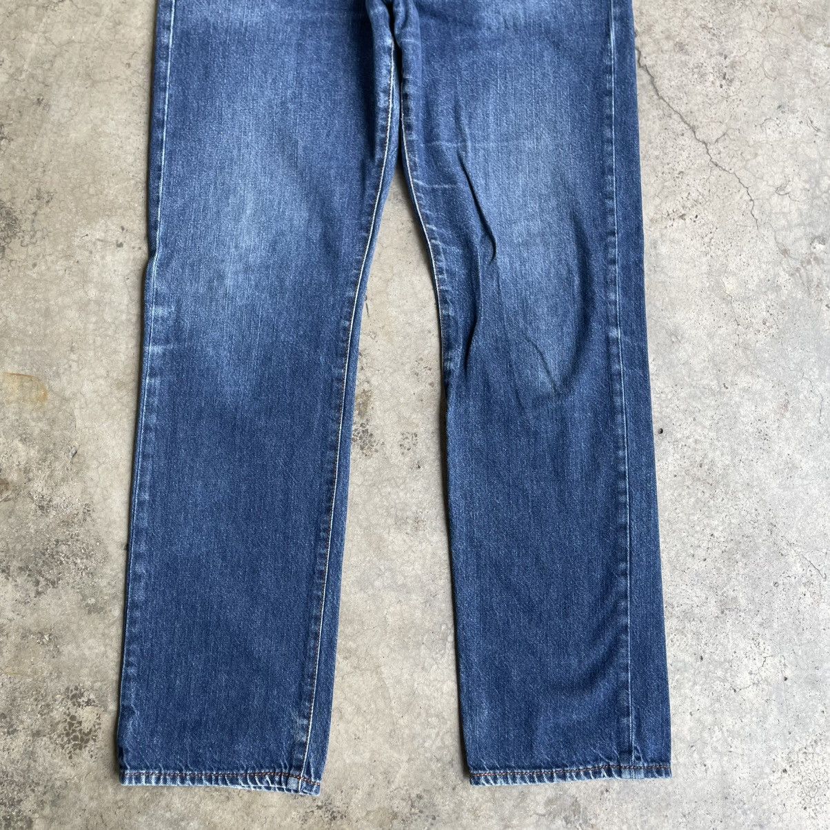 Van 🔥Vintage Van Red Label Stoned Washed Ripped Denim Jeans Size US 36 / EU 52 - 3 Thumbnail