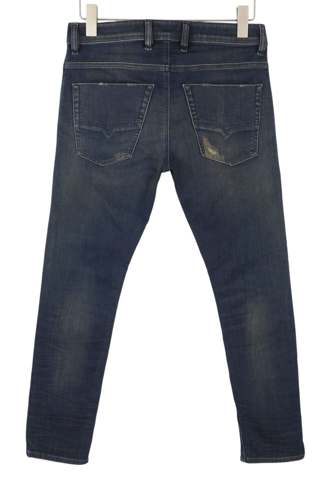Diesel KROOLEY-X-T 0870Z W28 Blue Faded Slim Jogg Jeans 89059 Size US 28 / EU 44 - 4 Thumbnail
