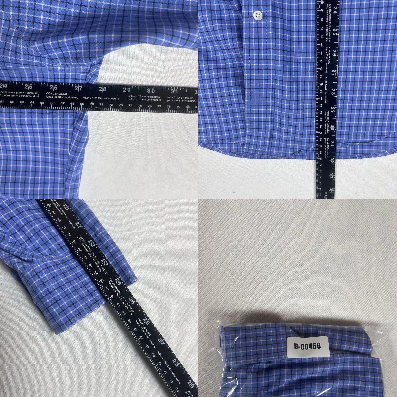 Polo Ralph Lauren Polo Ralph Lauren Button-Up Shirt Mens 17.5 34/35 Classic Fit Blue Long Sleeve Polo Ralph Lauren Performance Shirt Mens 17.5 34/35 Blue Button-Up Size US XXL / EU 58 / 5 - 8 Thumbnail