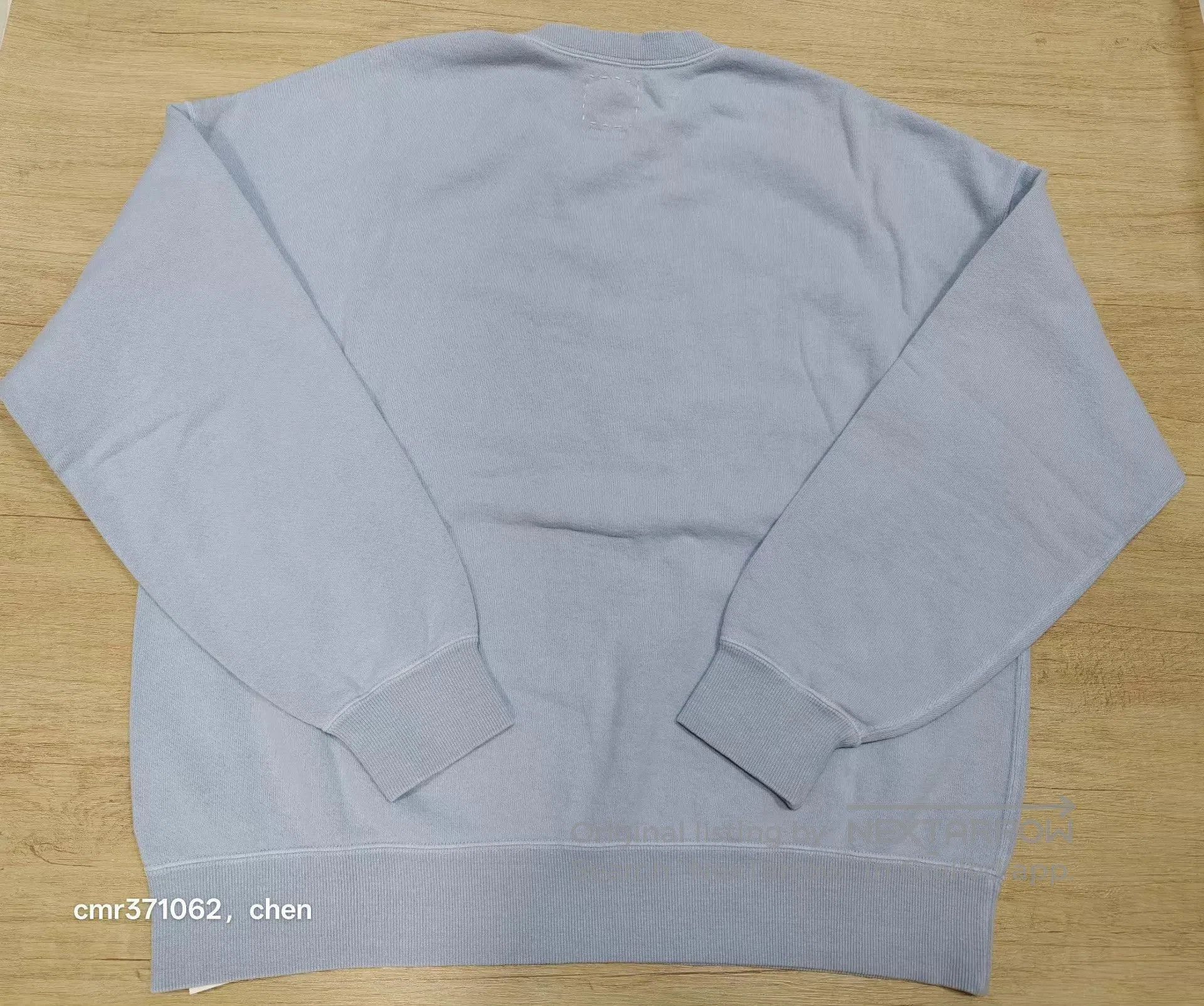 Visvim Blue Crewneck Sweatshirt - Size L. Size US L / EU 52-54 / 3 - 6 Thumbnail