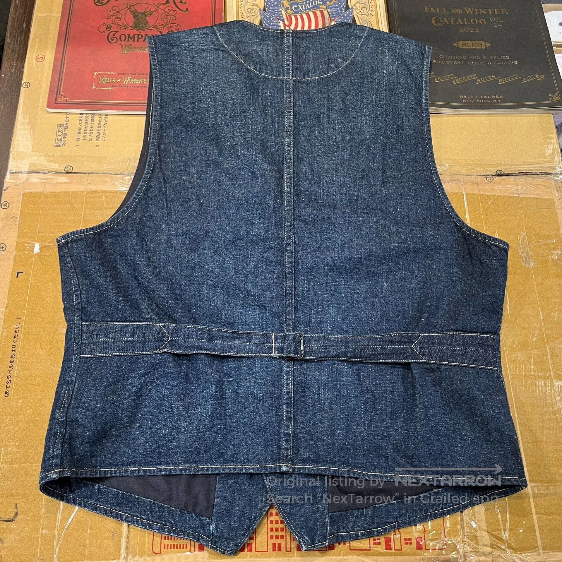 RRL Ralph Lauren RRL Denim Vest by Ralph Lauren. Size US M / EU 48-50 / 2 - 2 Thumbnail