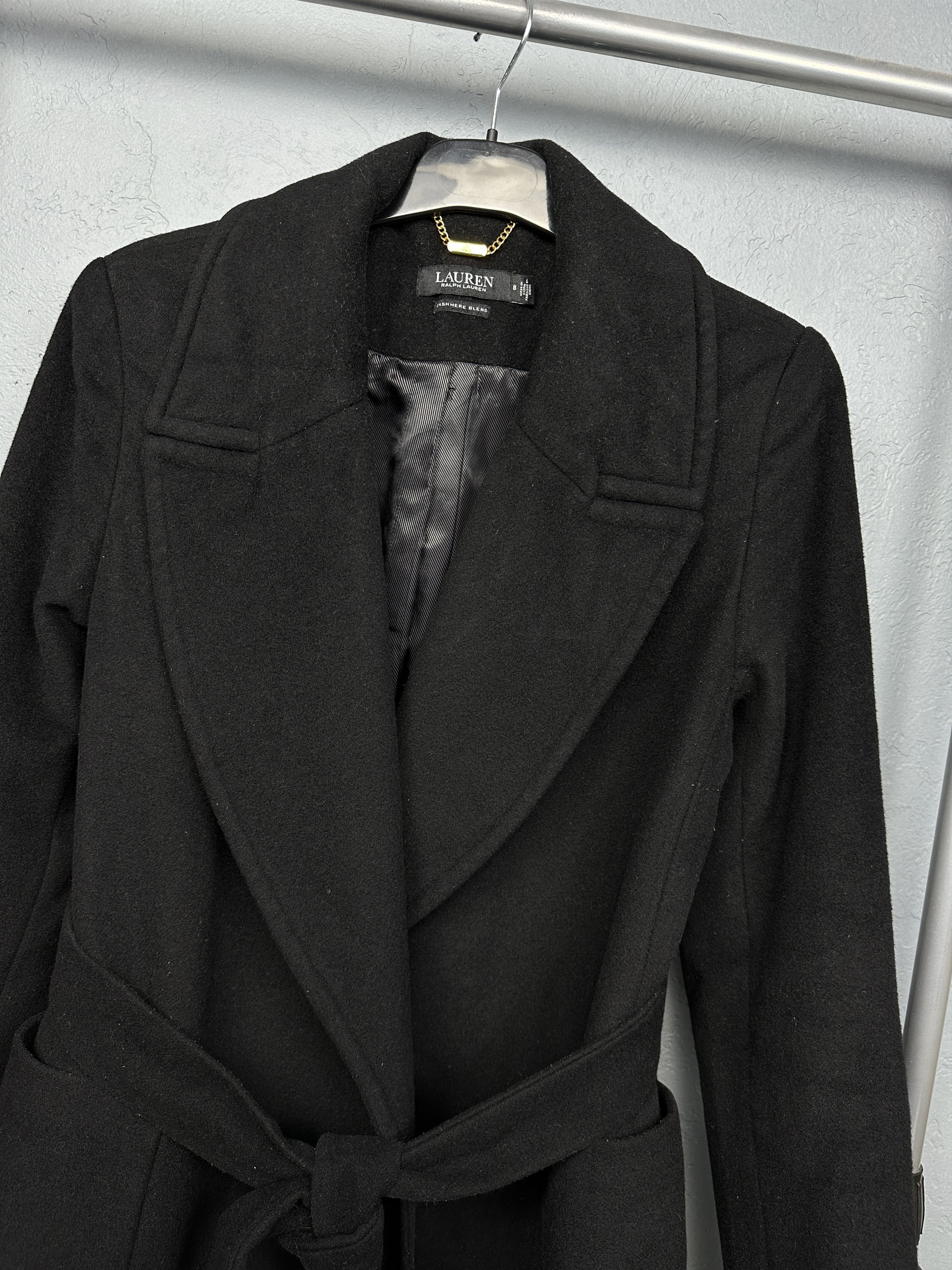 Polo Ralph Lauren Polo Ralp Lauren Black Label Womens Wool Coat Size M / US 6-8 / IT 42-44 - 2 Thumbnail