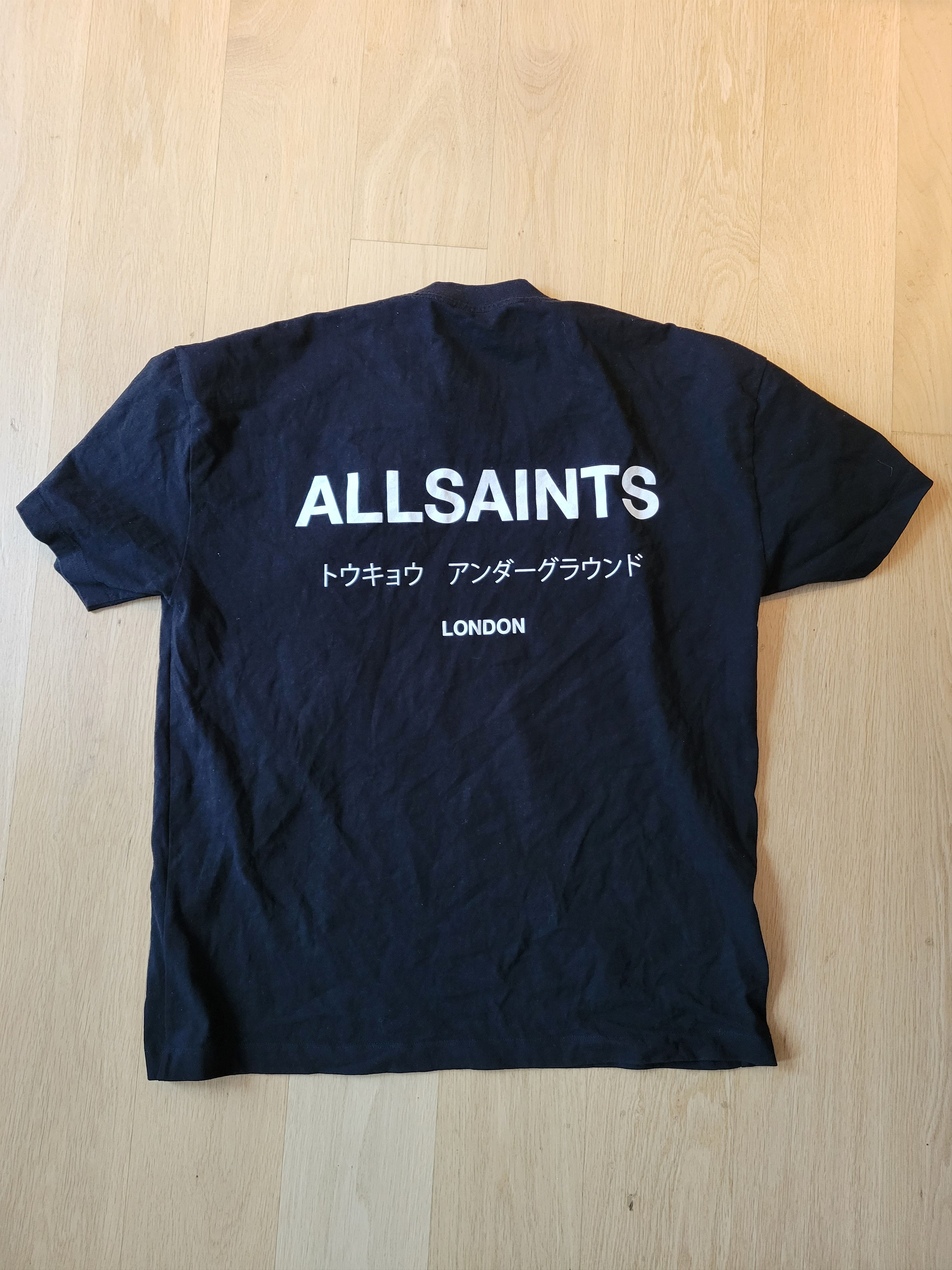allsaints underground t shirt sale