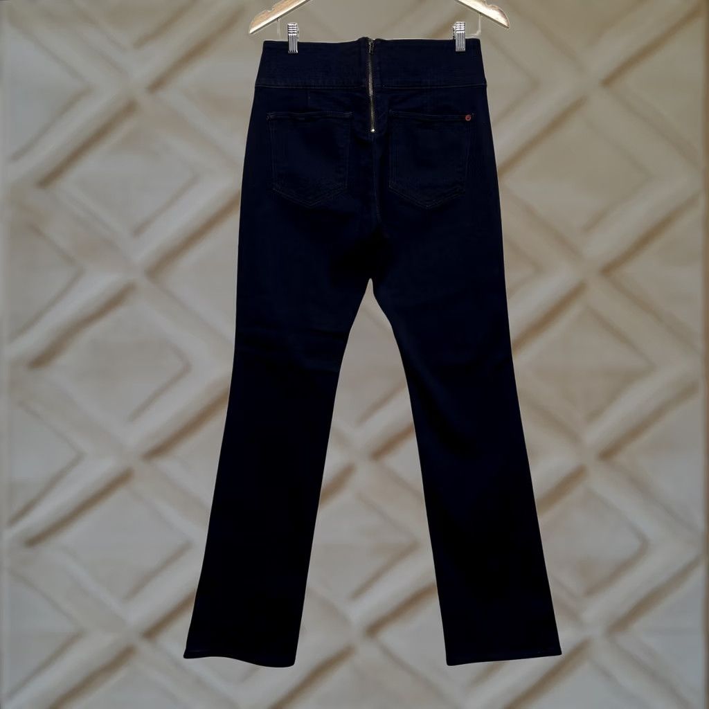 Spanx Spanx Signature Waist Slim Boot Dark Wash High Rise Jeans Size 28 Back Zip Denim Womens Bootcut 32in Inseam Size 28" / US 6 / IT 42 - 1 Thumbnail