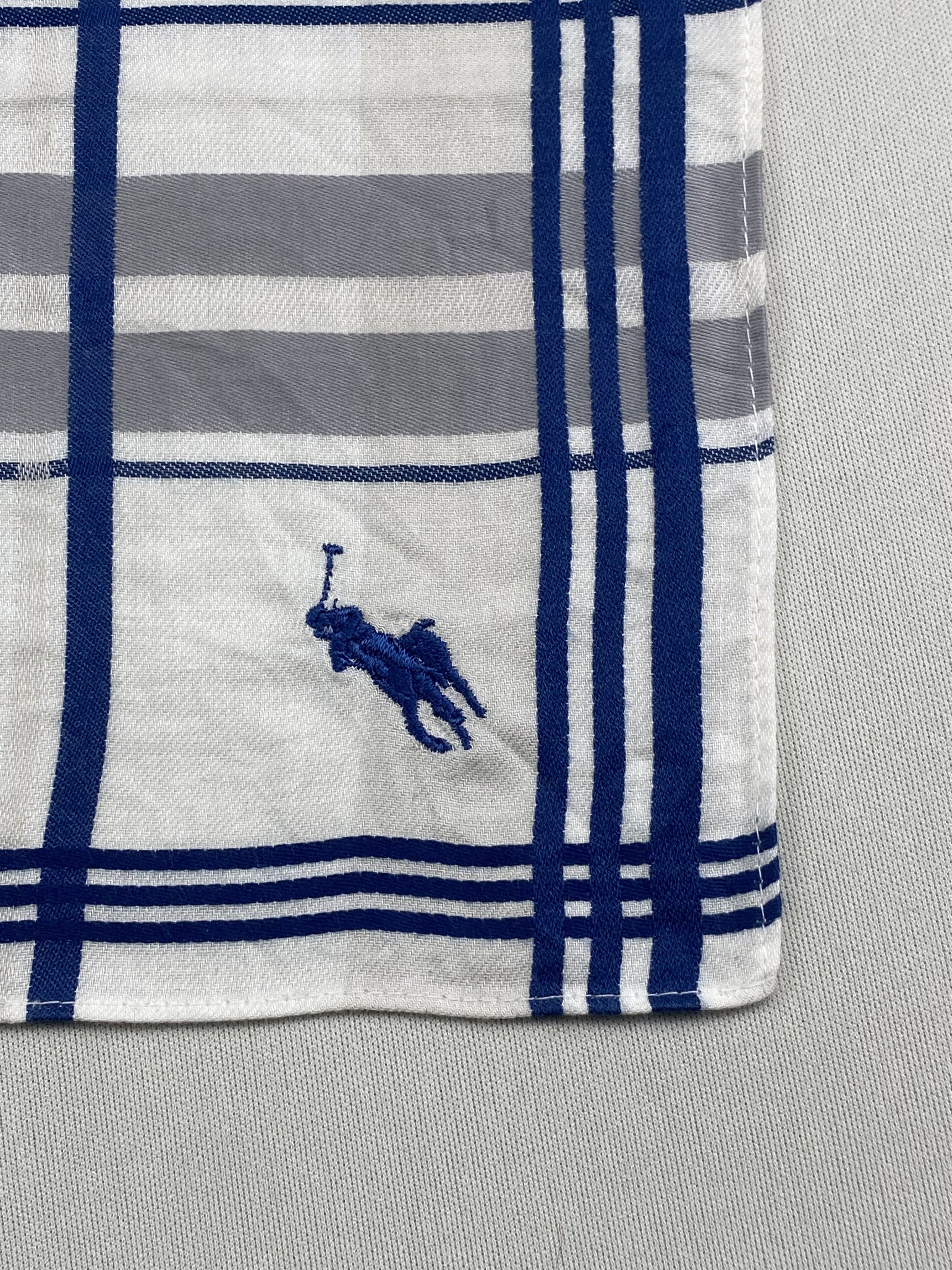 Polo Ralph Lauren Vintage Polo Handkerchief Pocket Square Bandana HM0002 Size ONE SIZE - 5 Thumbnail