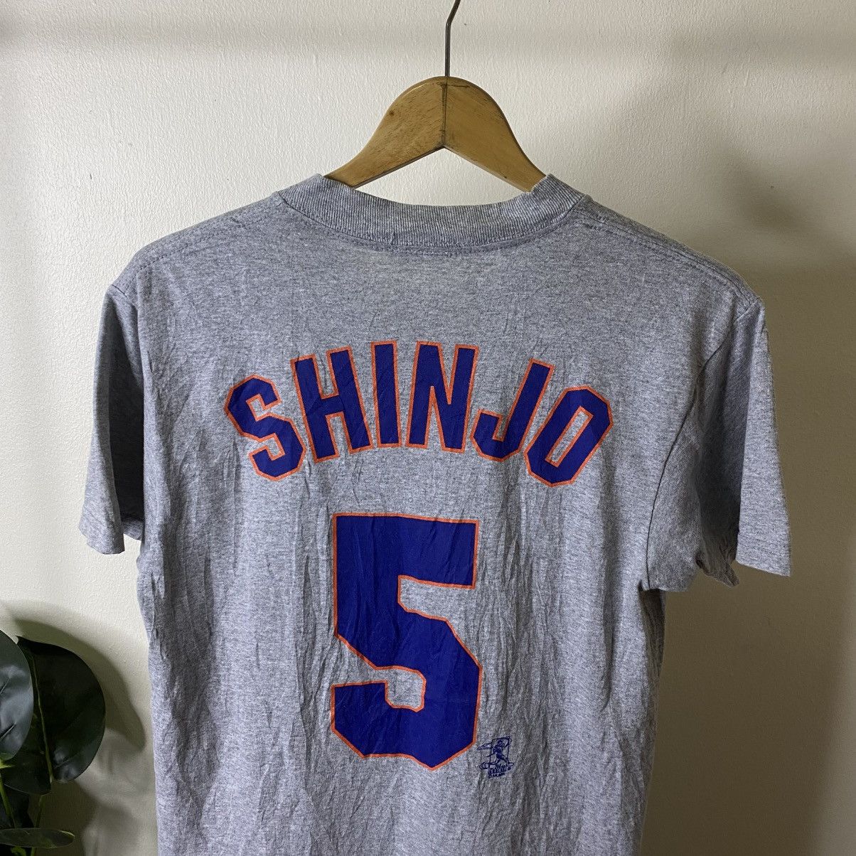 Majestic Vintage Y2K New York Mets Shinjo Nameset MLB T Shirt Size US S / EU 44-46 / 1 - 8 Thumbnail