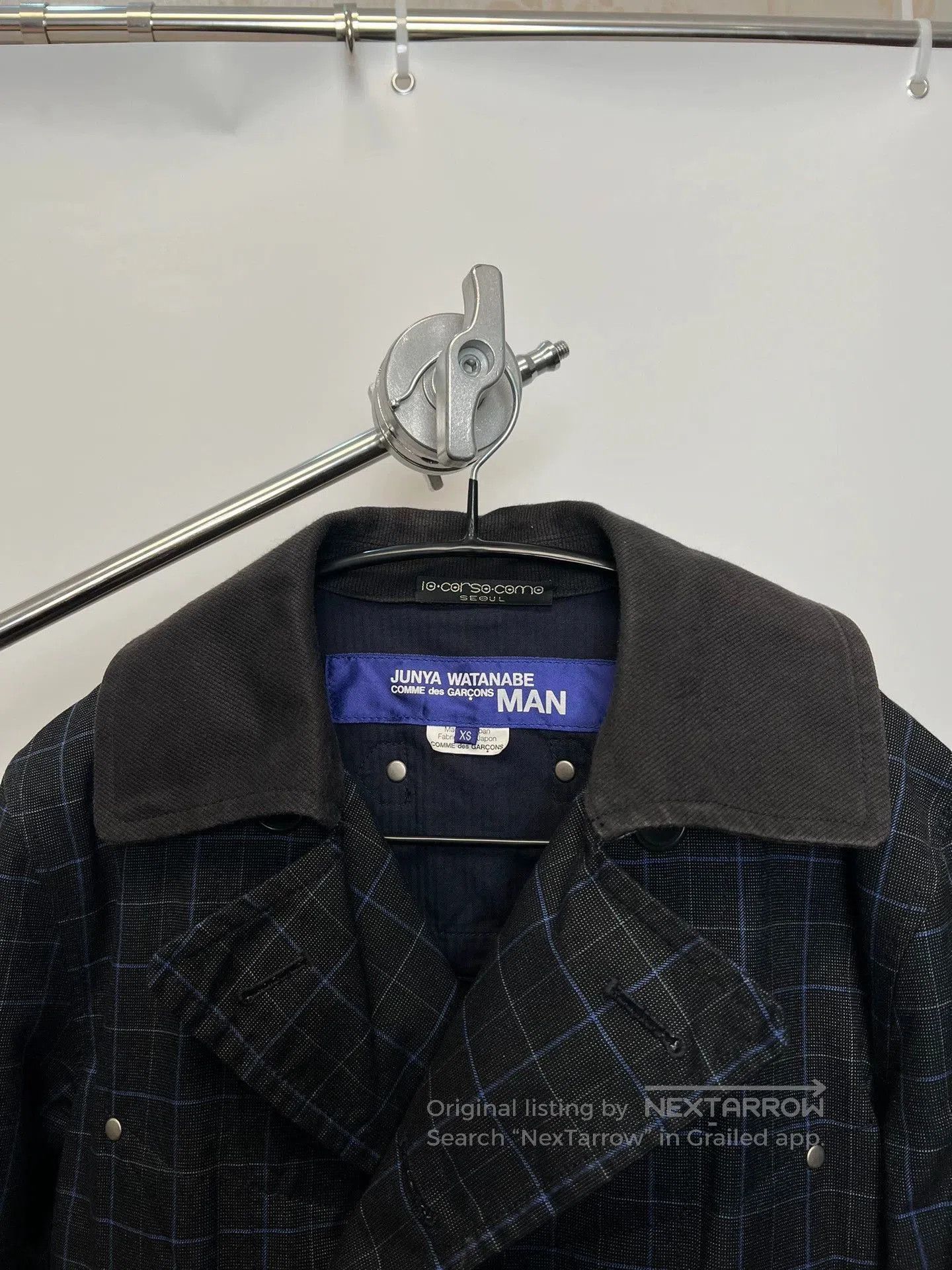 Junya Watanabe Black Checkered Double. Size US XS / EU 42 / 0 - 3 Thumbnail