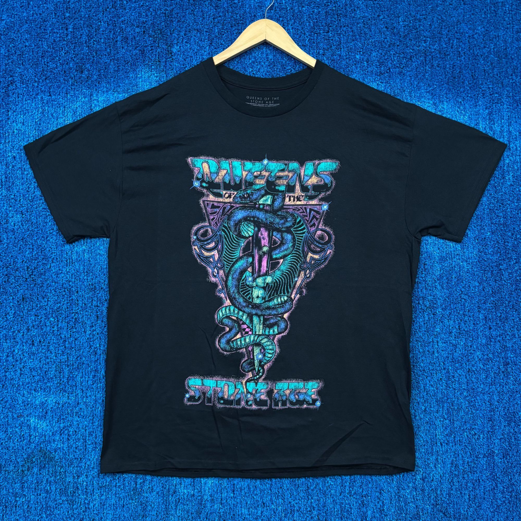 Anvil × Band Tees × Vintage Vintage 2002 Queens Of The Stone Age