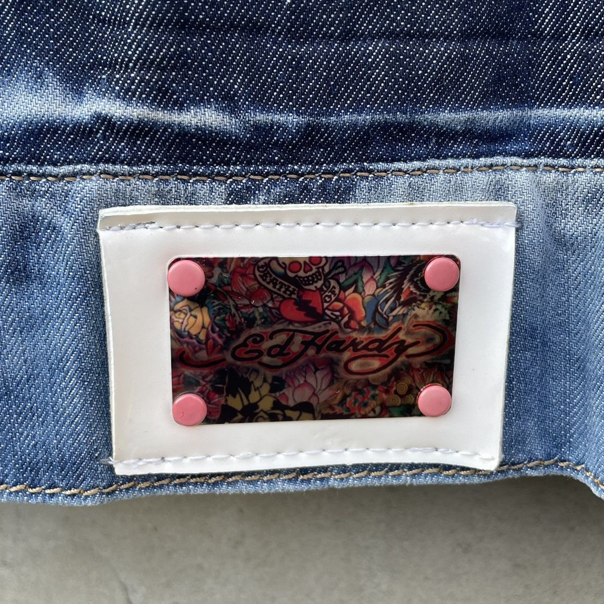 Christian Audigier × Ed Hardy Vintage Ed Hardy Denim Jacket Size M / US 6-8 / IT 42-44 - 10 Thumbnail