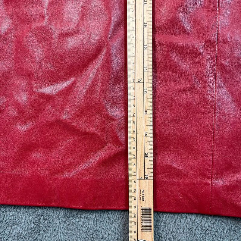 Other Episode Genuine Leather Dress - Size 10 - Red Size M / US 6-8 / IT 42-44 - 4 Thumbnail