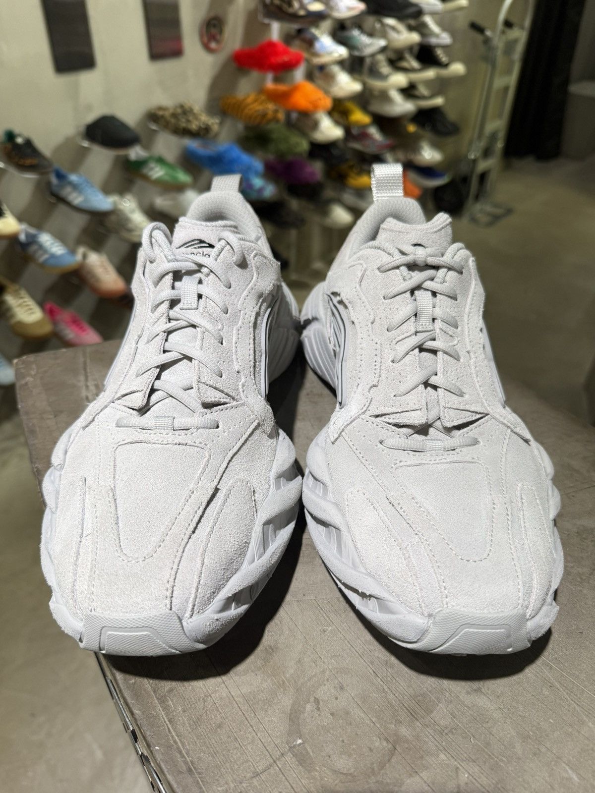 Balenciaga Balenciaga Monday Shoe Light Grey Size US 11 / EU 44 - 2 Thumbnail