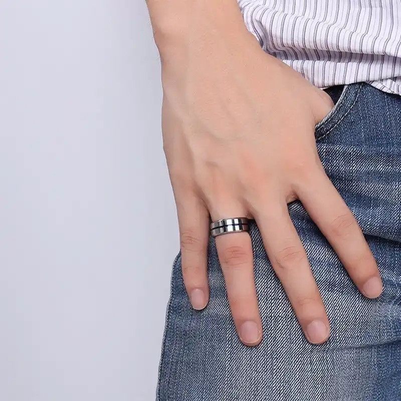 Other Casual Tungsten Ring Size ONE SIZE - 3 Thumbnail