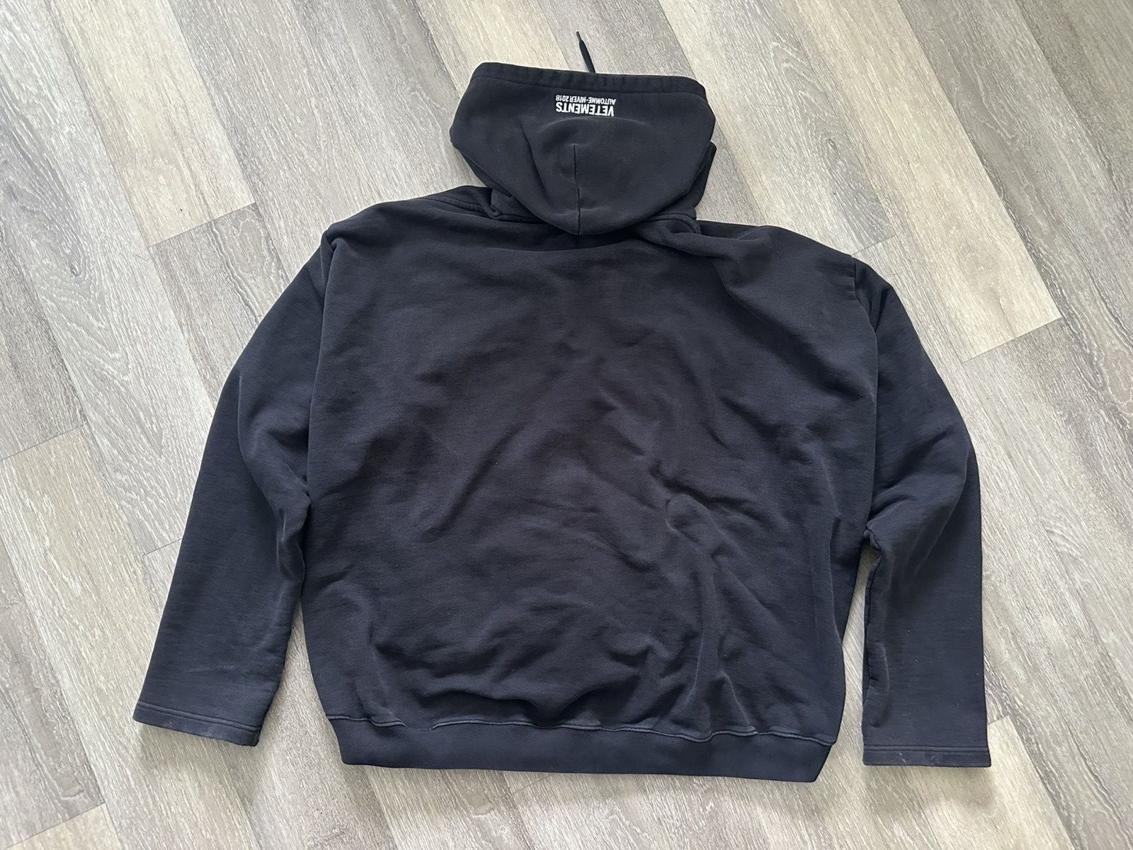 Vetements Vetements Antwerpen may the bridges burn zip up hoodie Size US S / EU 44-46 / 1 - 4 Thumbnail