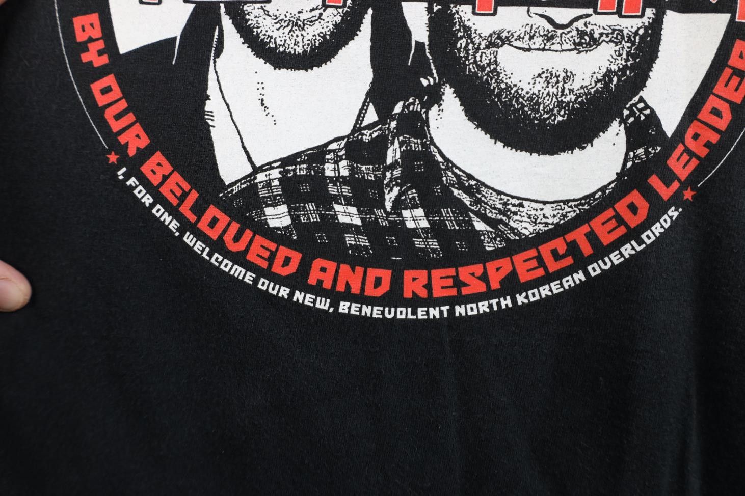 Vintage Vintage Interview Korea Movie James Seth Rogen T-Shirt Size US XXL / EU 58 / 5 - 5 Thumbnail
