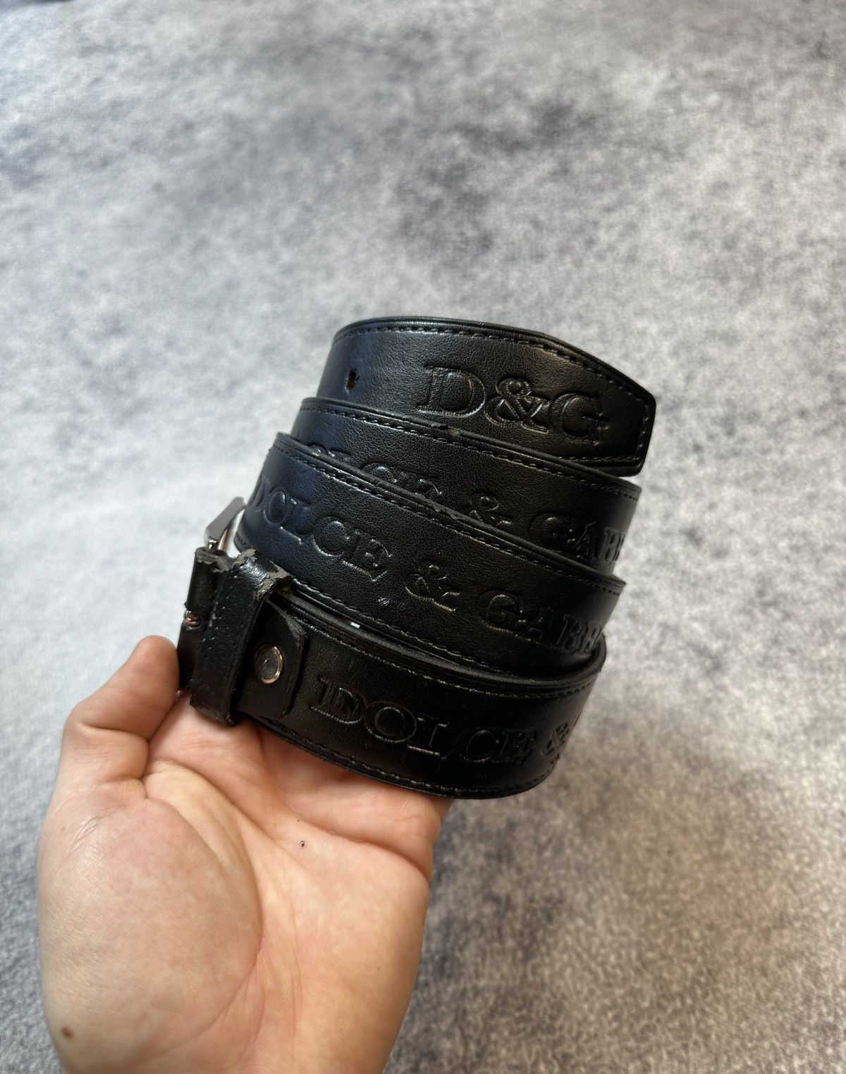 Other Y2K Logo D&G Dolce&Gabbana Belts Streetwear Rare Opium Style Size ONE SIZE - 1 Thumbnail