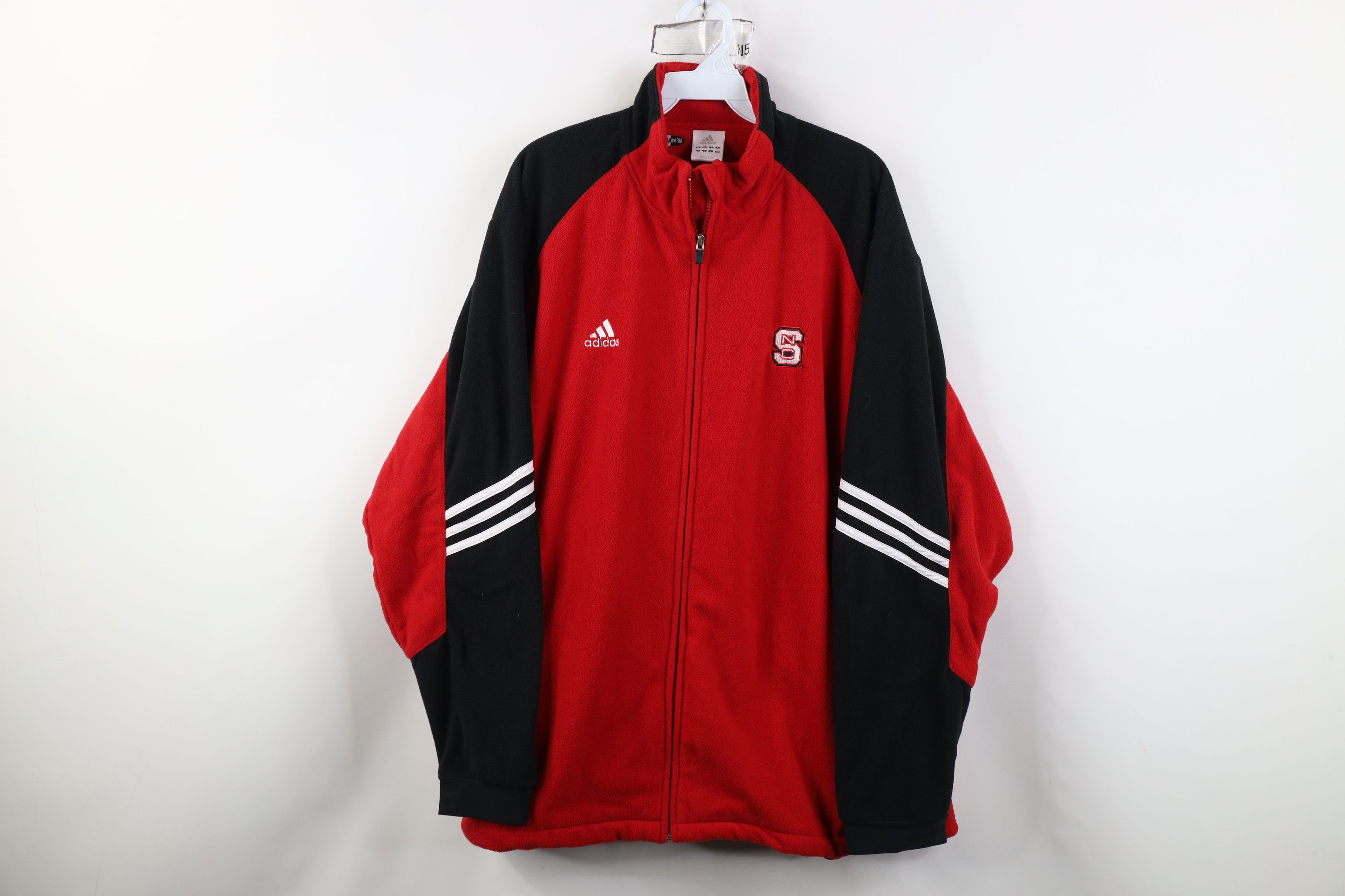 Adidas Vintage Adidas North Carolina State University Jacket Size US L / EU 52-54 / 3 - 1 Thumbnail