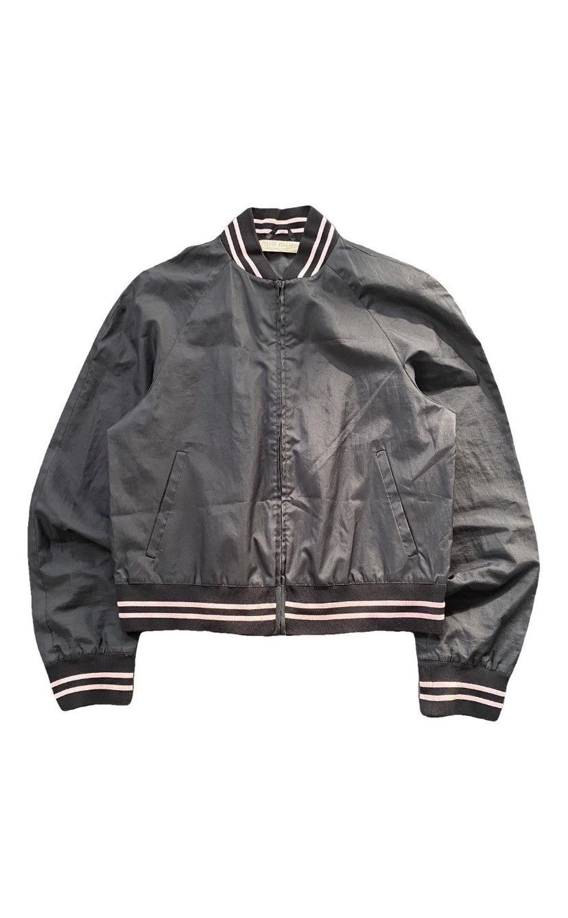 SS00 miu miu light nylon bomber y2k 2000s