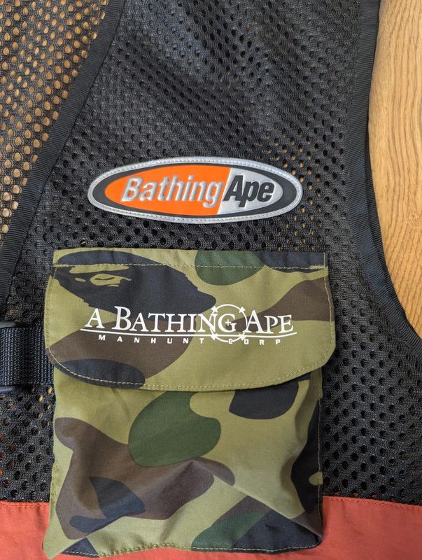 Bape BAPE Sleeveless Hunting Jacket - Size XL Size US XL / EU 56 / 4 - 3 Thumbnail
