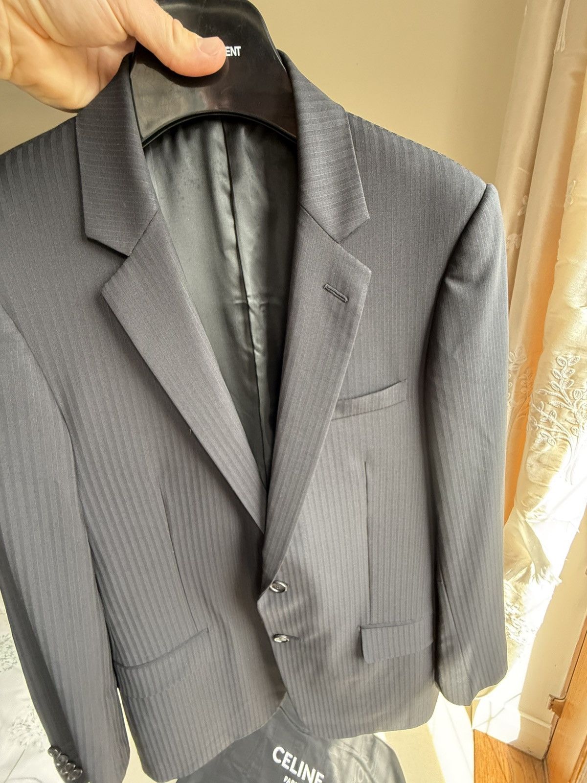 Dior SS07 Dior Homme subtle pinstripe suit 48 Size 38R - 23 Thumbnail
