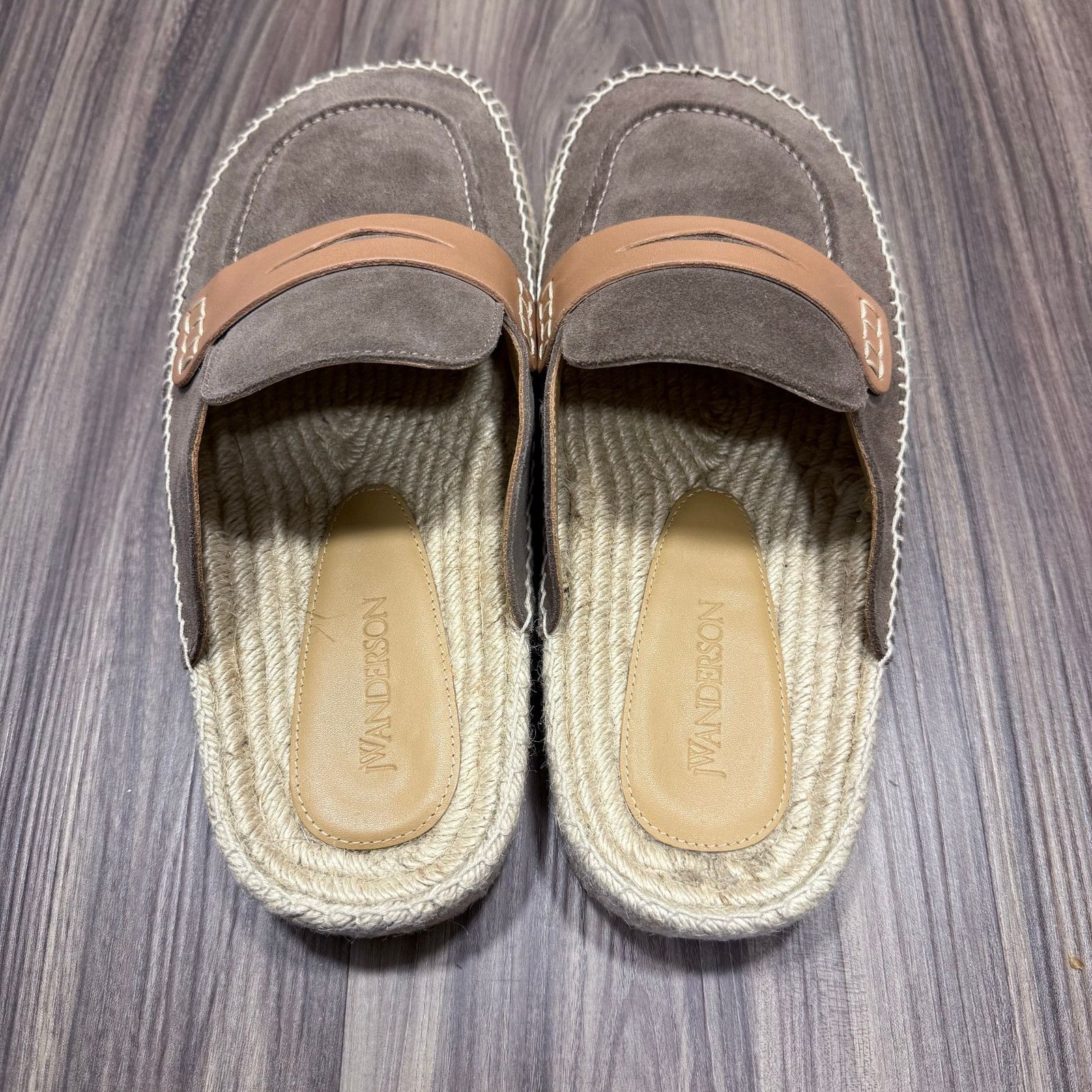JW Anderson NIB JW Anderson Taupe Loafer Mule Espadrilles | US 43 UNISEX Size US 10 / EU 43 - 5 Thumbnail