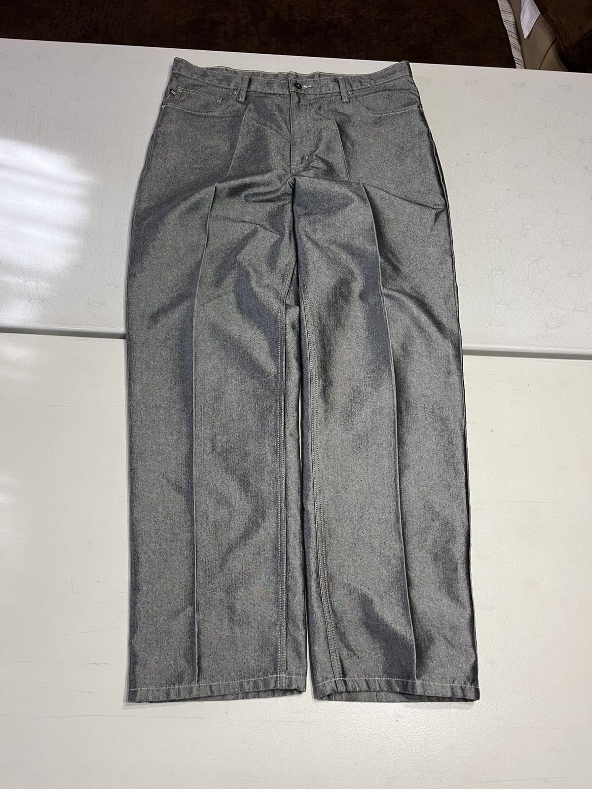 Polo Ralph Lauren × Vintage Vintage polo wide leg baggy jeans Size US 40 / EU 56 - 1 Thumbnail