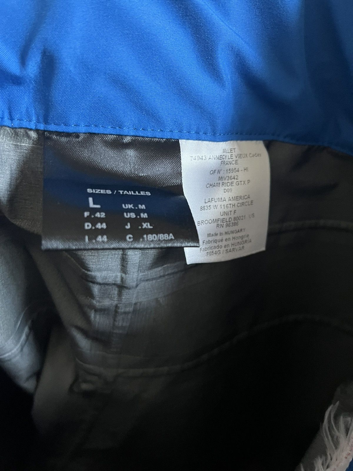 Other Millet Mountain Gore-Tex Hiking/Skiing pants Size US 32 / EU 48 - 3 Thumbnail