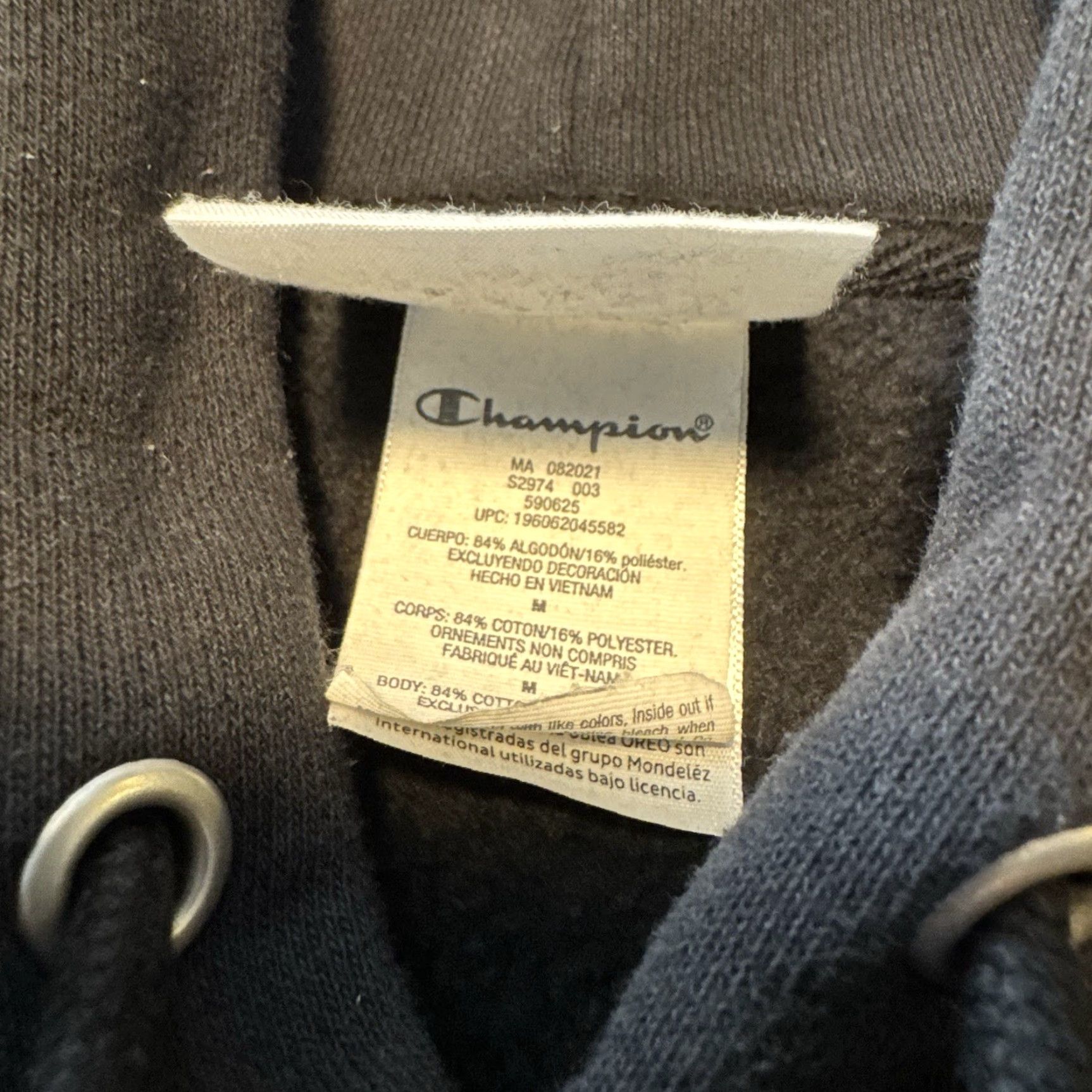 Champion Champion Hoodie Men’s Medium Black Oreo Reverse Weave Heavyweight Cookie Size US M / EU 48-50 / 2 - 5 Thumbnail