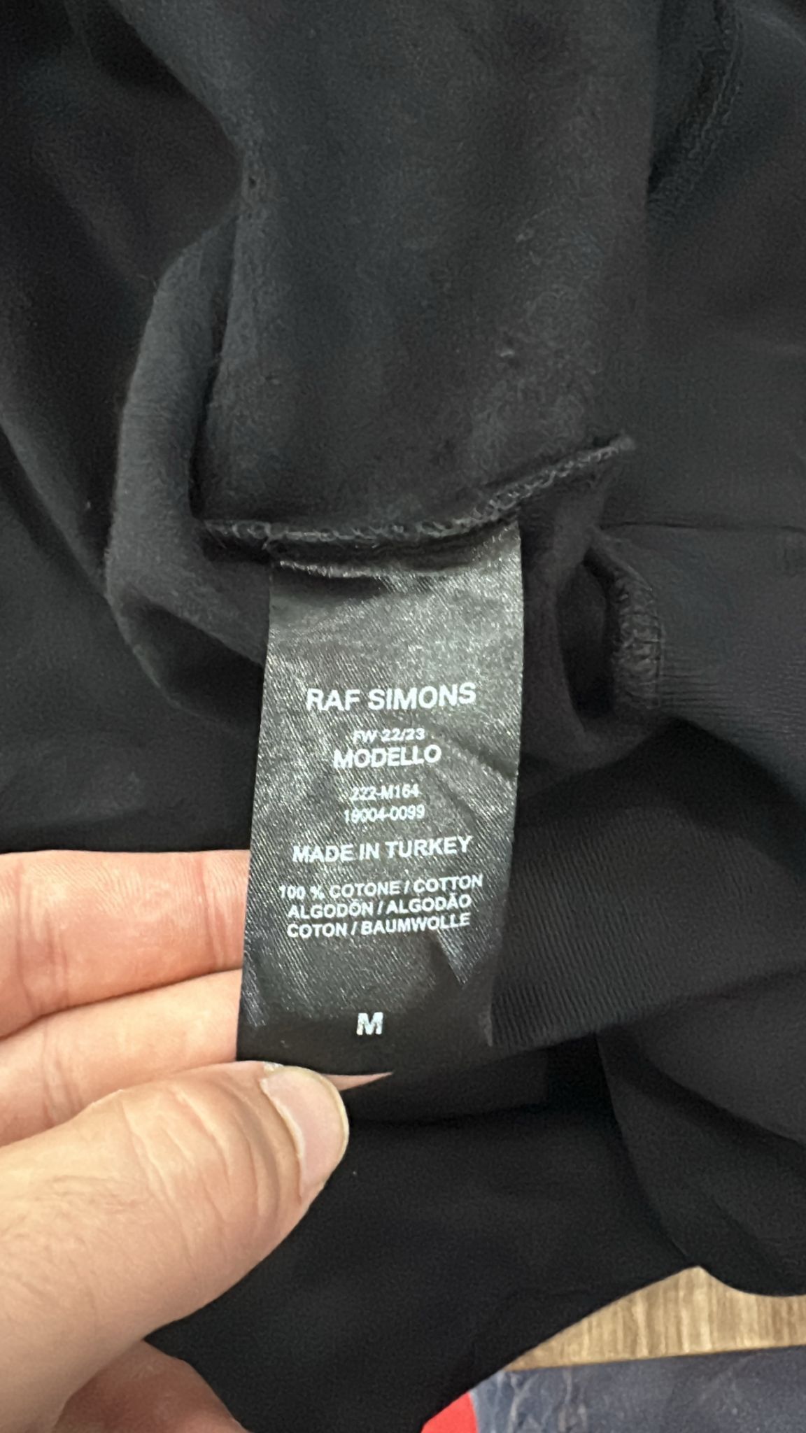 Raf Simons CC000021 Knot Hoodie in Black Size US M / EU 48-50 / 2 - 9 Thumbnail