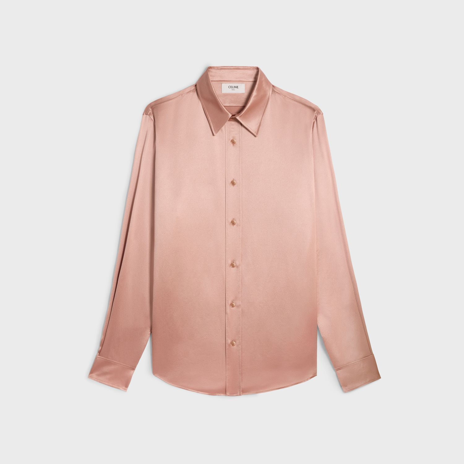 トップス CELINE Loose Shirt In Satin Silk size 36 Celine Loose Shirt in Satin Silk | Grailed
