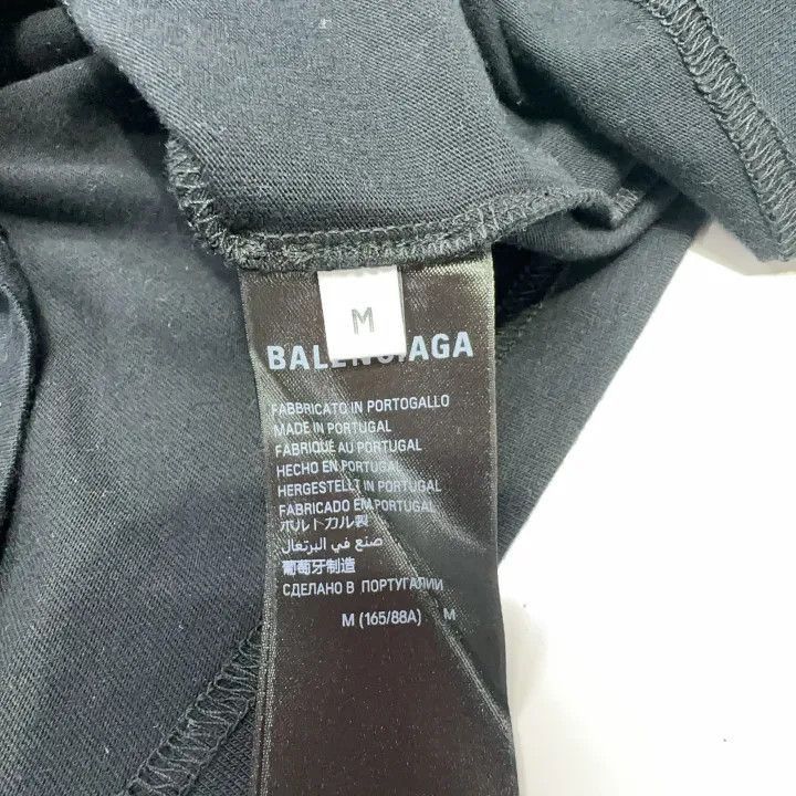Balenciaga Balenciaga Logo Print Short Sleeve T-Shirt 0079-2507 Size US M / EU 48-50 / 2 - 5 Thumbnail