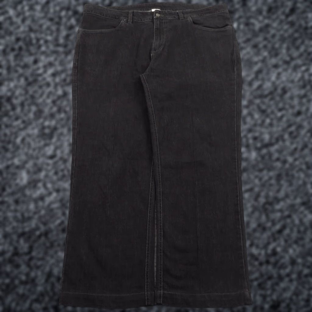 Denime Clothing Arts Jeans Mens 42x29 Travel Explorer Black Denim 5-Pocket Zip Pocket Style Straight Size US 42 / EU 58 - 1 Thumbnail