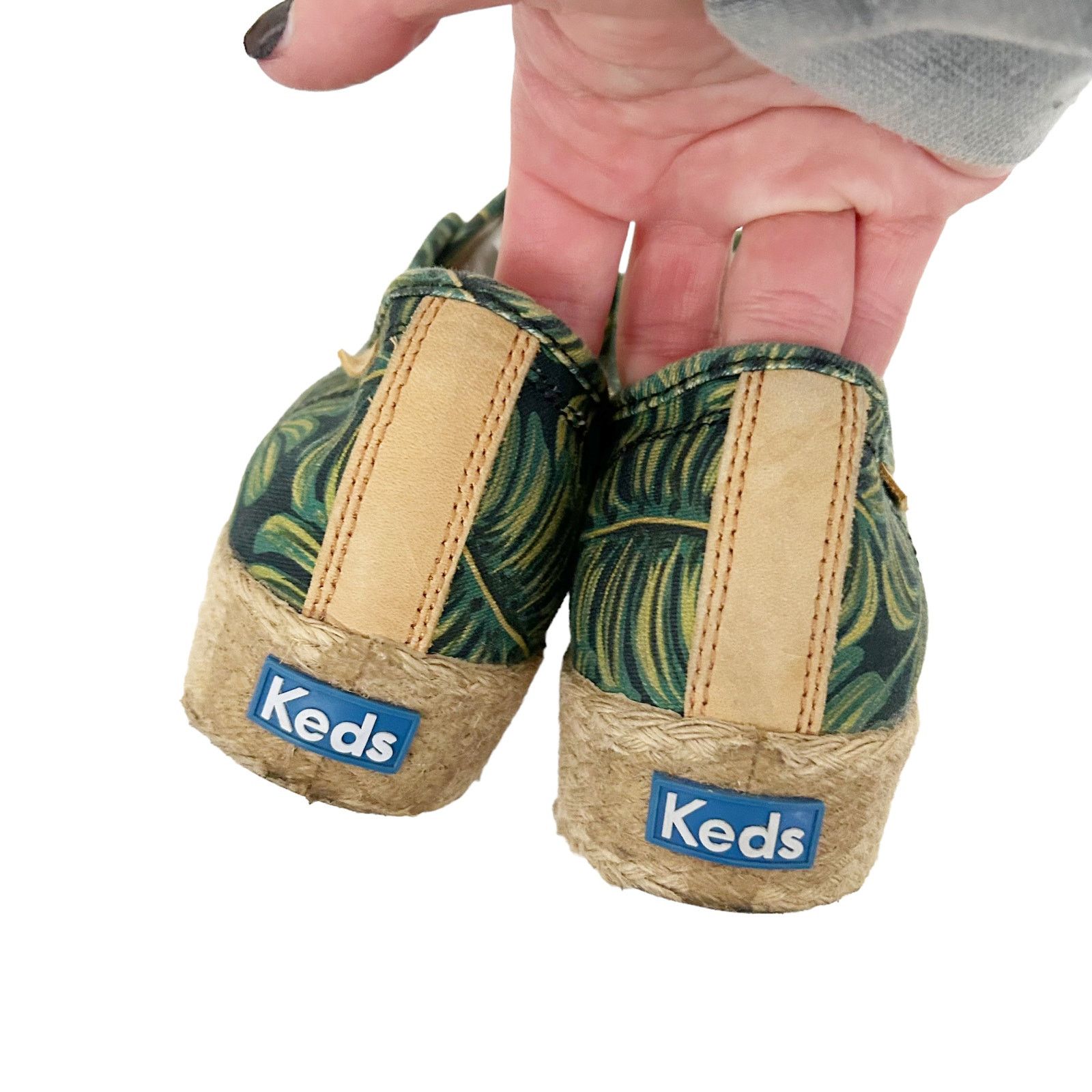 Keds Keds Palm Leaves Print Platform Espadrille Sneakers Sz 7 Size US 7 / IT 37 - 7 Thumbnail